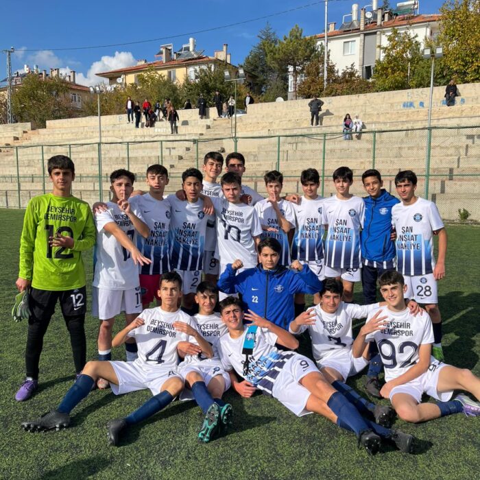 Beyşehir Demirspor U16 Çumra U16’yı 4-0 Yendi