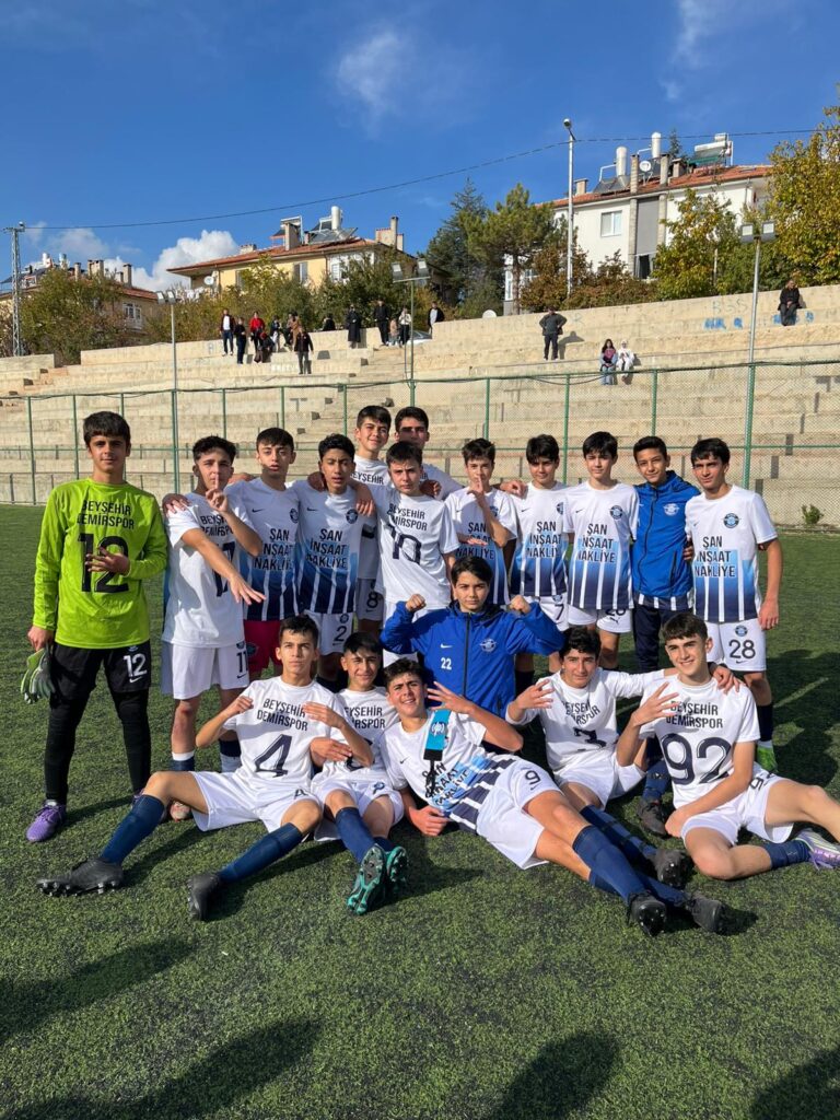 Beyşehir Demirspor U16 Çumra U16’yı 4-0 Yendi 